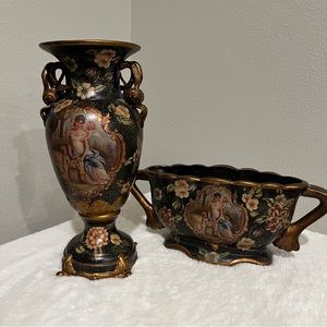Set Vase and Bowl Decor